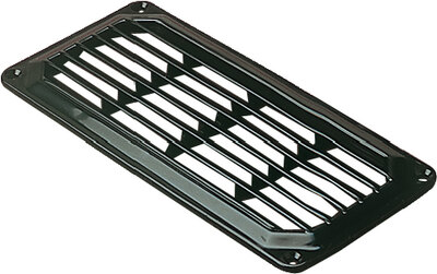 LOUVERED VENT (SEA DOG) 6 7/8" 3 7/8" 7 7/8" 10 Black #8 FH